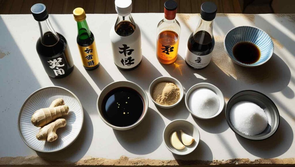 Ingredients You’ll Need  for omakase sauce