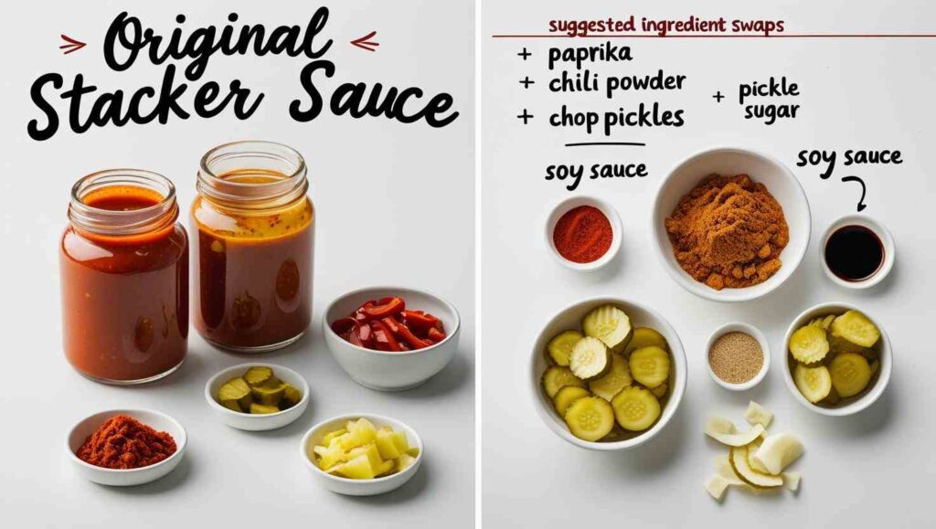 Ingredient Swaps burger king stacker sauce recipe