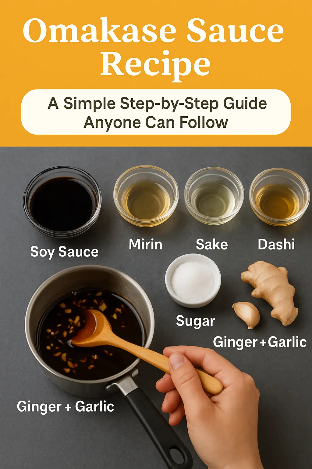 omakase sauce recipe ingredients
