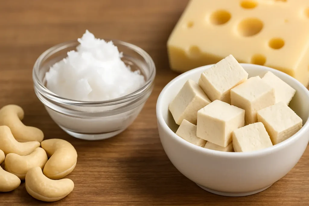 Vegan Swiss Cheese ingredients