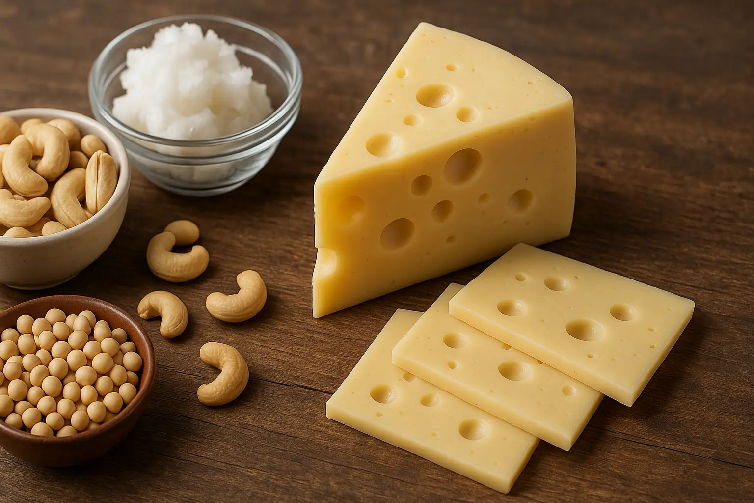 Vegan Swiss Cheese