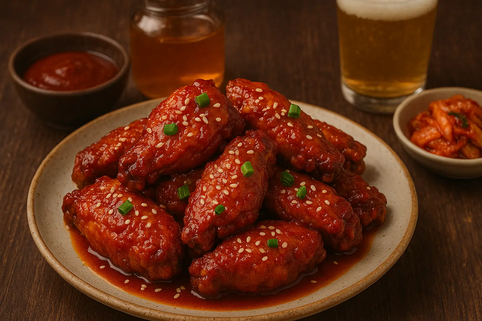 Korean q Wings recipe