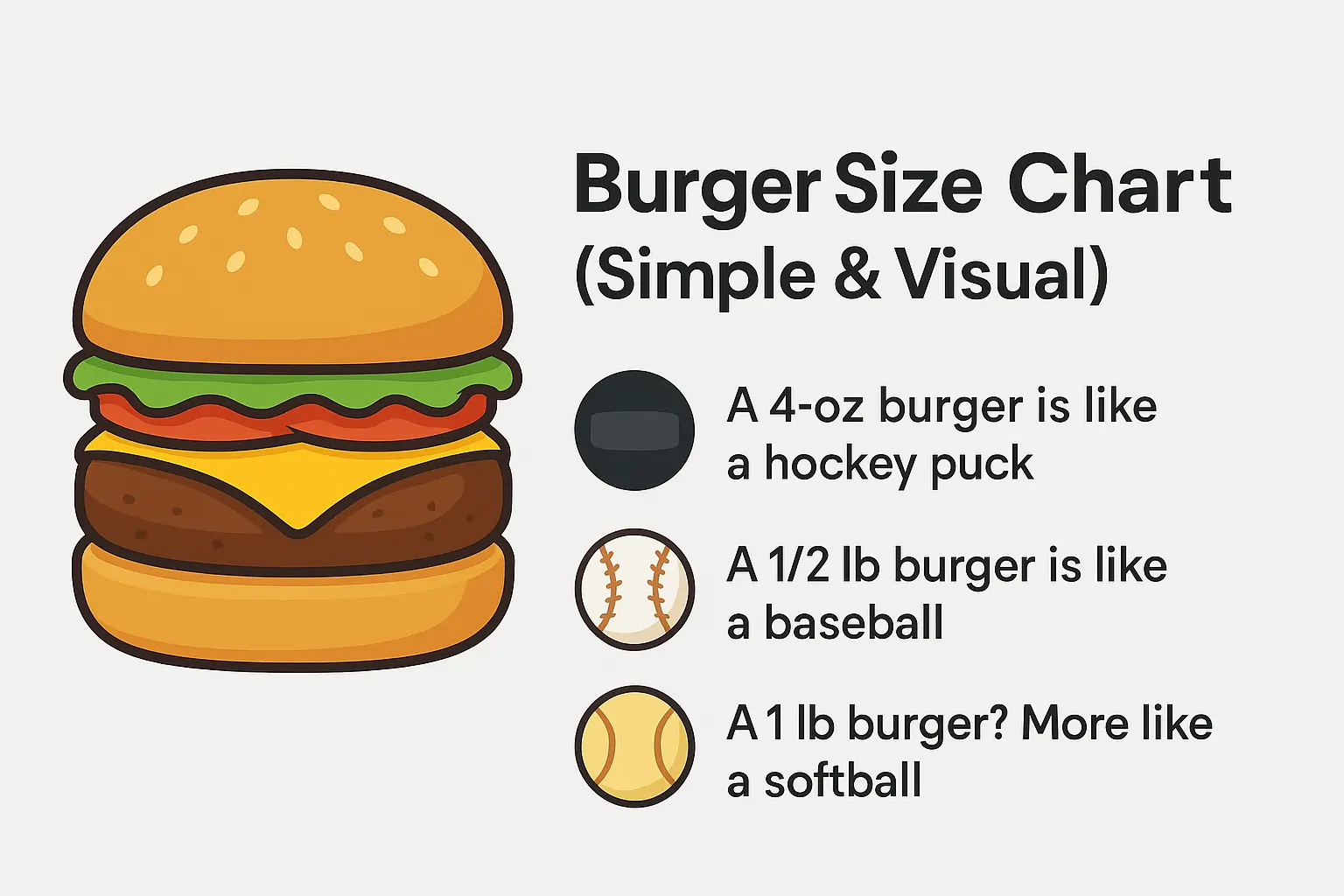 Burger Sizes