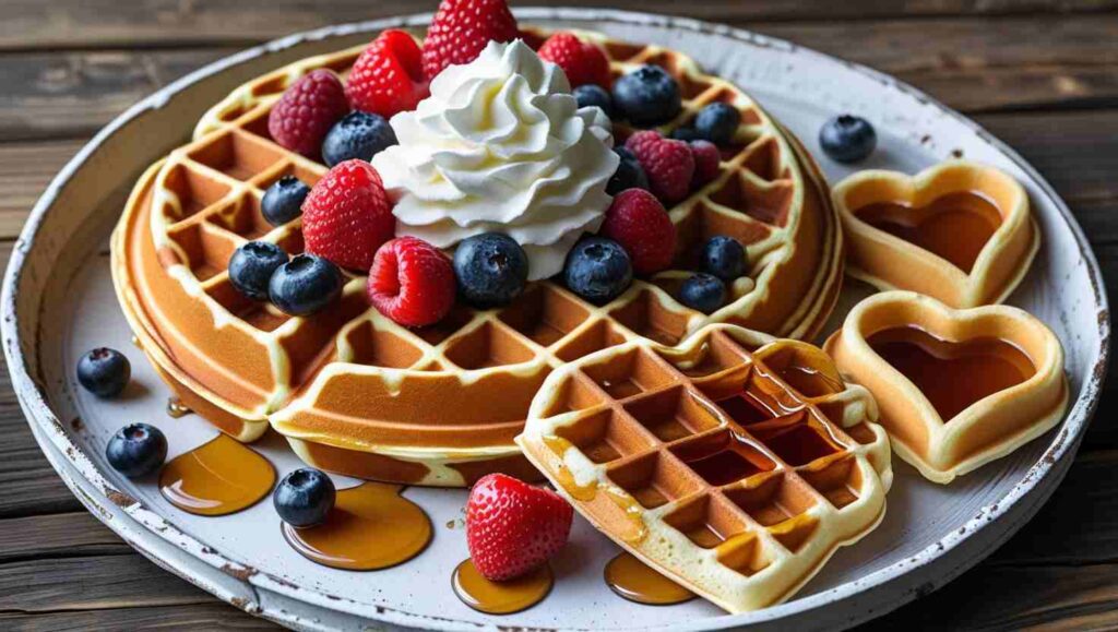 Variations: Fluffy, Belgian, for Two & More of waffles from scratch