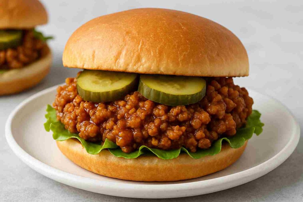 Vegan Sloppy Joes