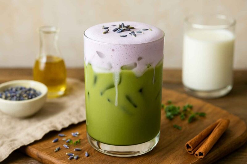 Lavender Matcha at Starbucks
