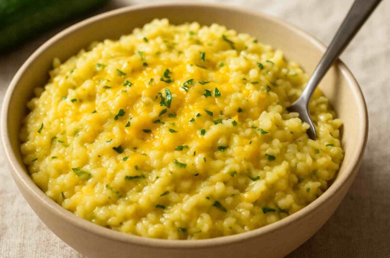 Cheesy Zucchini Rice