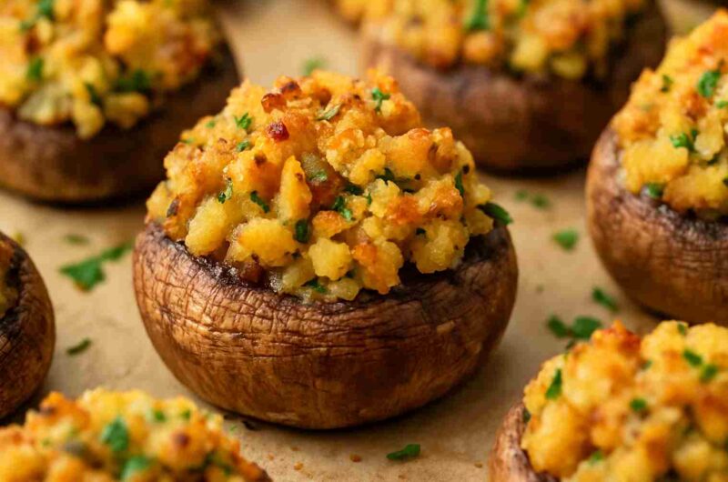 Stuffing Stuffed Mushrooms