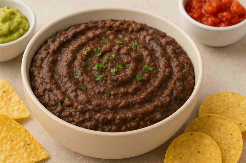 Refried Black Beans