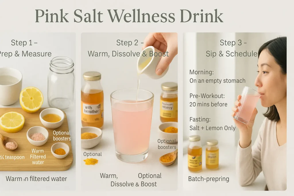 Pink Salt Recipe step by step guide