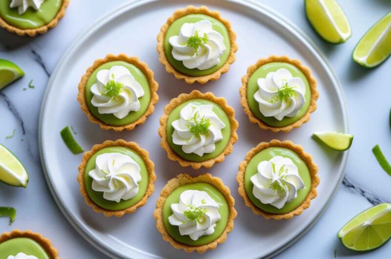 Key Lime Pie Cookie Cups