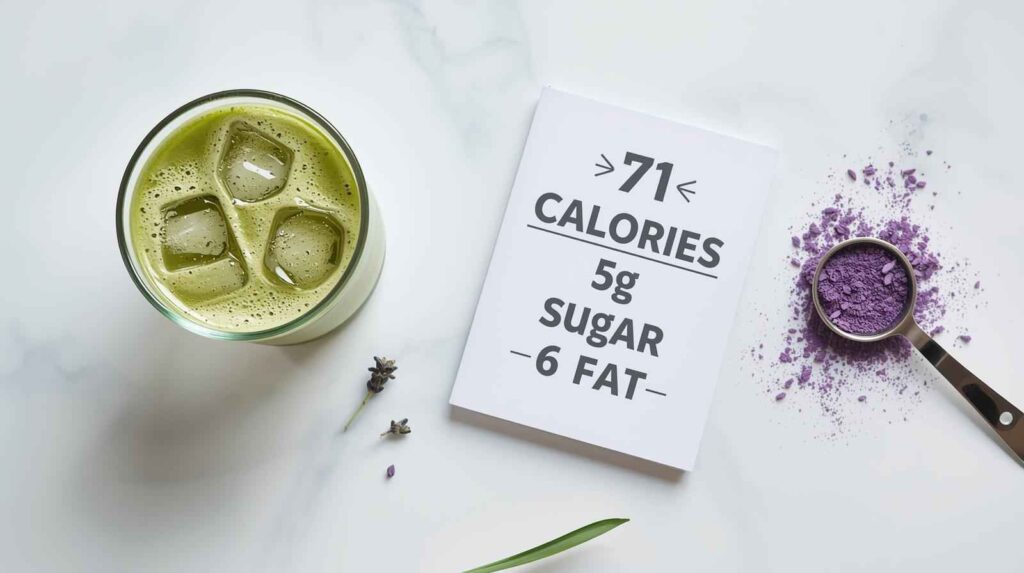 Calories & Nutrition: Foam Only & Drink Combo