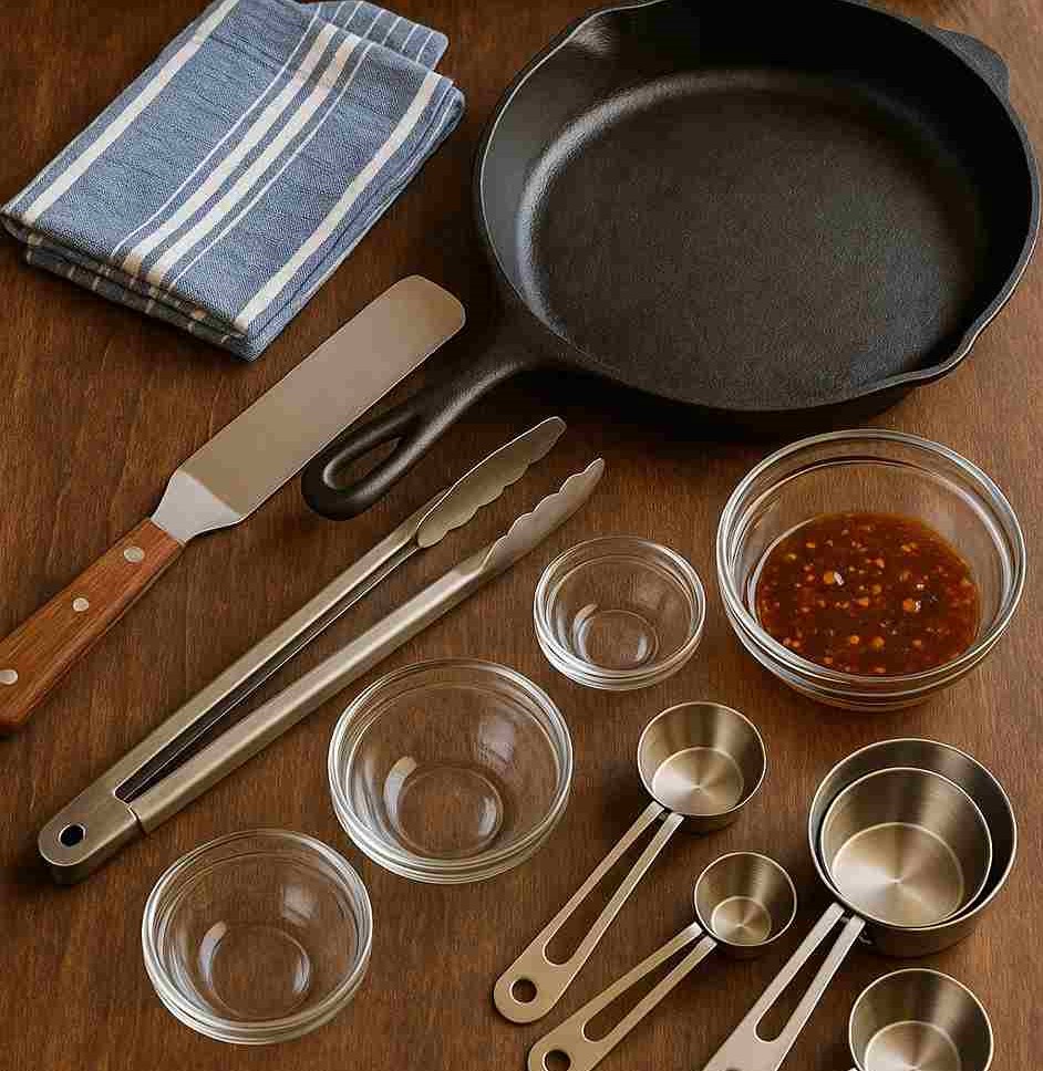 Hibachi Recipe tools