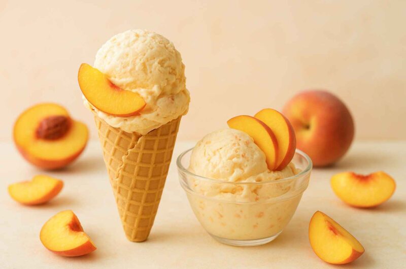 Peach Ice Cream
