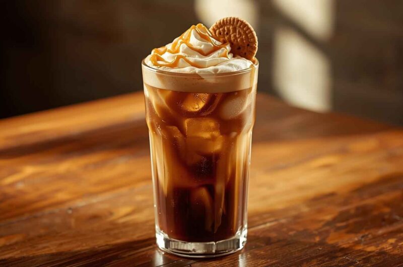 Copycat Dunkin' Cookie Butter Cold Brew Recipe