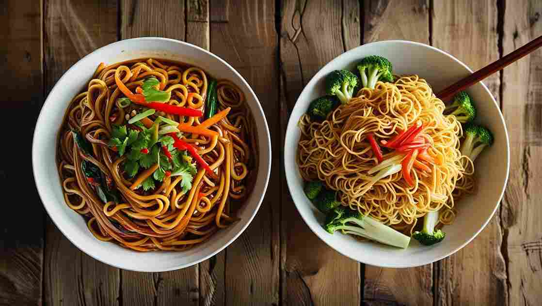 Lo Mein vs Chow Mein