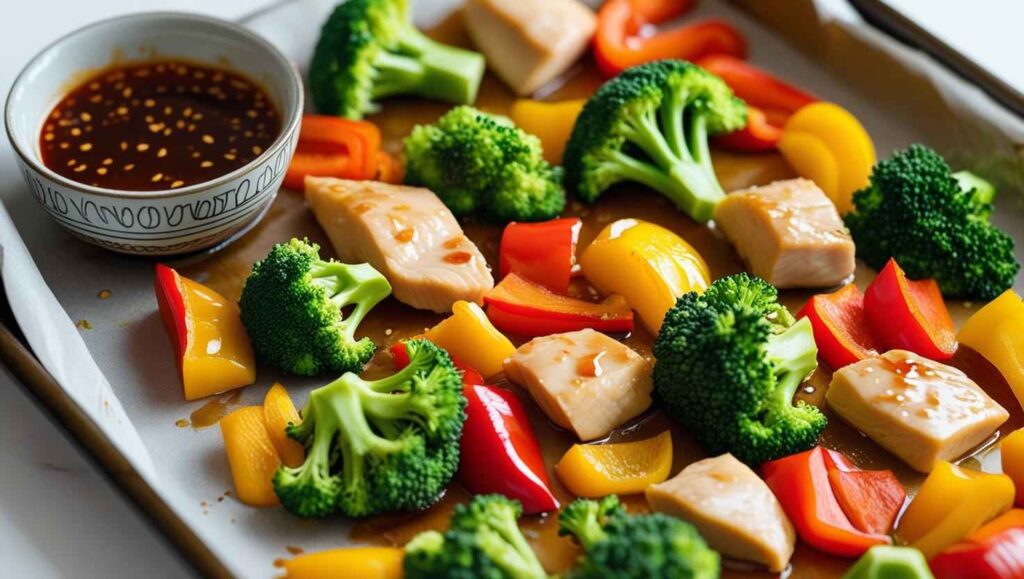 What Makes This Teriyaki Chicken Sheet Pan Meal So Easy?