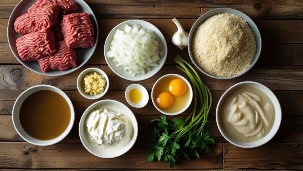 Essential Ingredients for Crockpot Swedish Meatballs