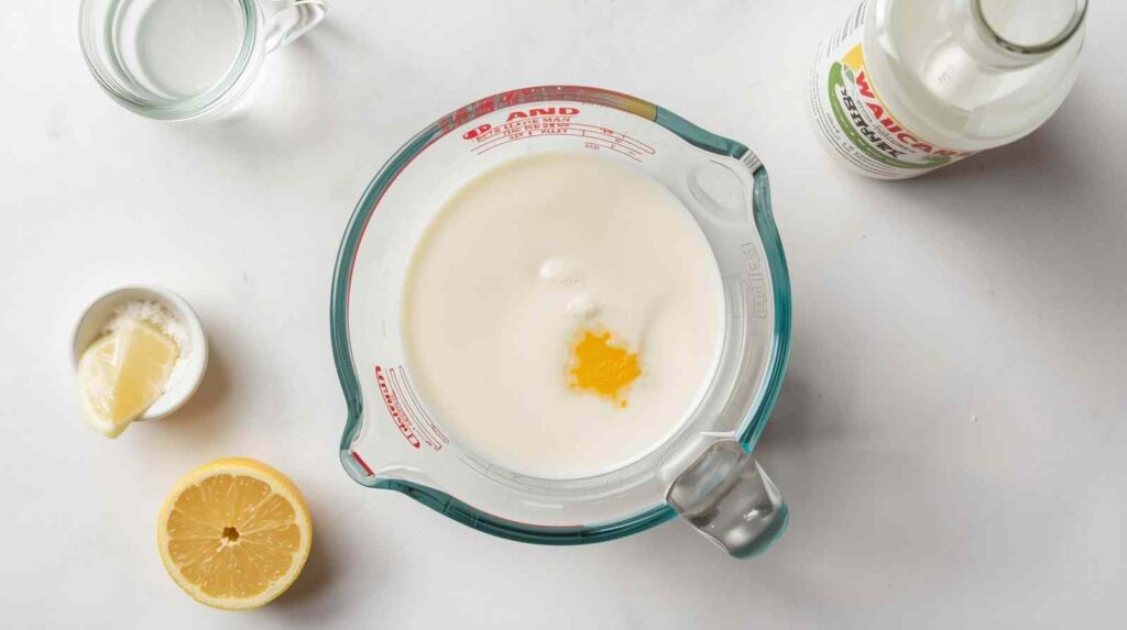 Method 1: How to Make Buttermilk with Vinegar or Lemon Juice