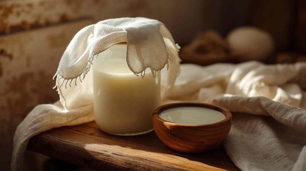 Method 3: How to Make Buttermilk from Cream (Cultured Version)