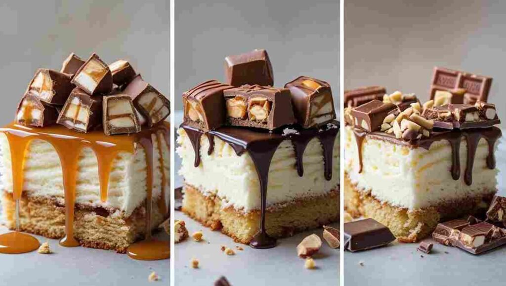 Snickers Variations Snickers Salad Poke Cake: The Candy Bar Dessert You’ll Crave Again and ...