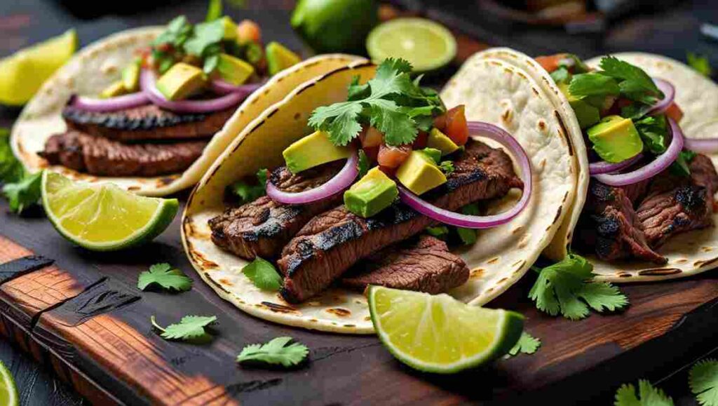 Steak & Beef Street Tacos
