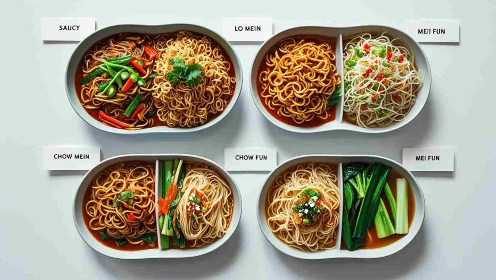 Lo Mein vs Chow Mein vs Other Noodle Dishes