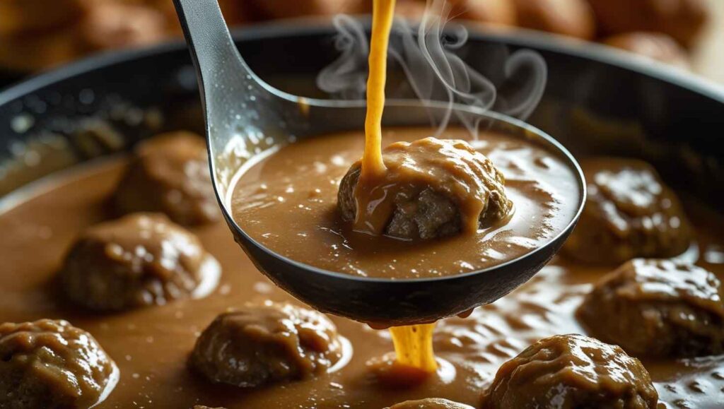 Sauce Secrets: The Creamy Swedish Meatball Gravy