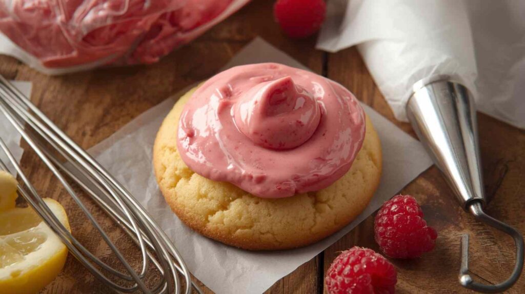 Copycat Crumbl Raspberry Lemonade Cookie Recipe