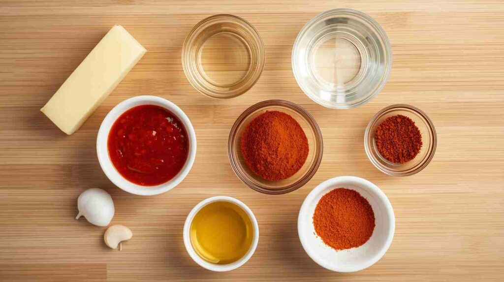 Copycat Kinder’s Buttery Buffalo Wing Sauce Recipe ingredients