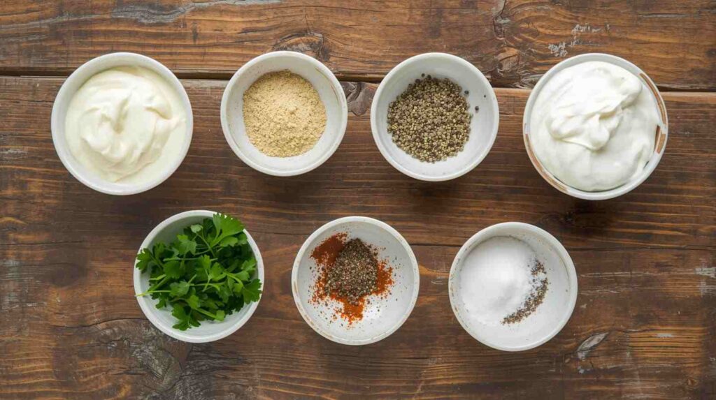 Ingredients You’ll Need for Wendy's Ghost Pepper Ranch Sauce Recipe
