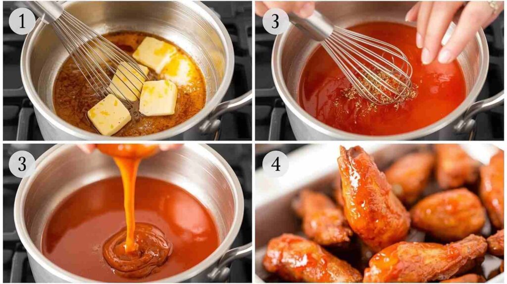 Step-by-Step Instructions of Copycat Kinder’s Buttery Buffalo Wing Sauce Recipe