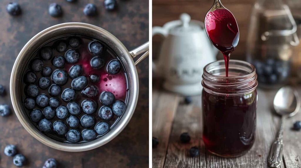 Make Your Own Blueberry Syrup (Two Ways)