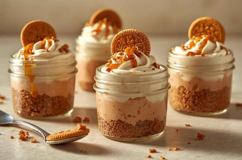 Copycat Delici Speculoos Cookie Butter Mousse Cups Recipe