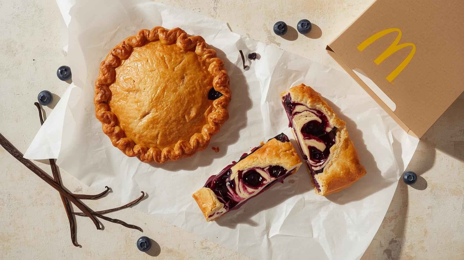 McDonald’s Blueberry & Creme Pie Recipe