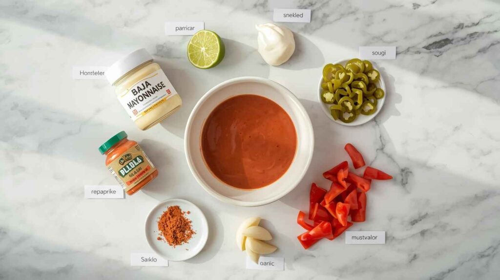 Ingredients You’ll Need for Copycat Taco Bell Baja Sauce Recipe