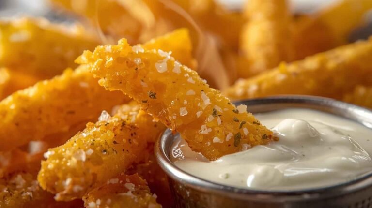 Copycat Applebee’s Crispy Pickle Fries Recipe