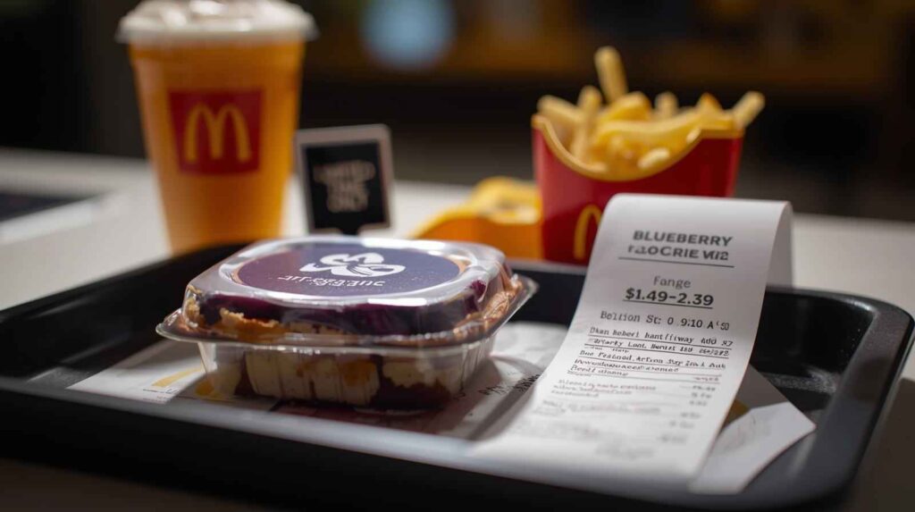 Price and Availability of McDonald’s Blueberry & Creme Pie Recipe
