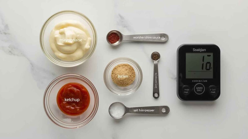 Ingredients (in grams for accuracy)