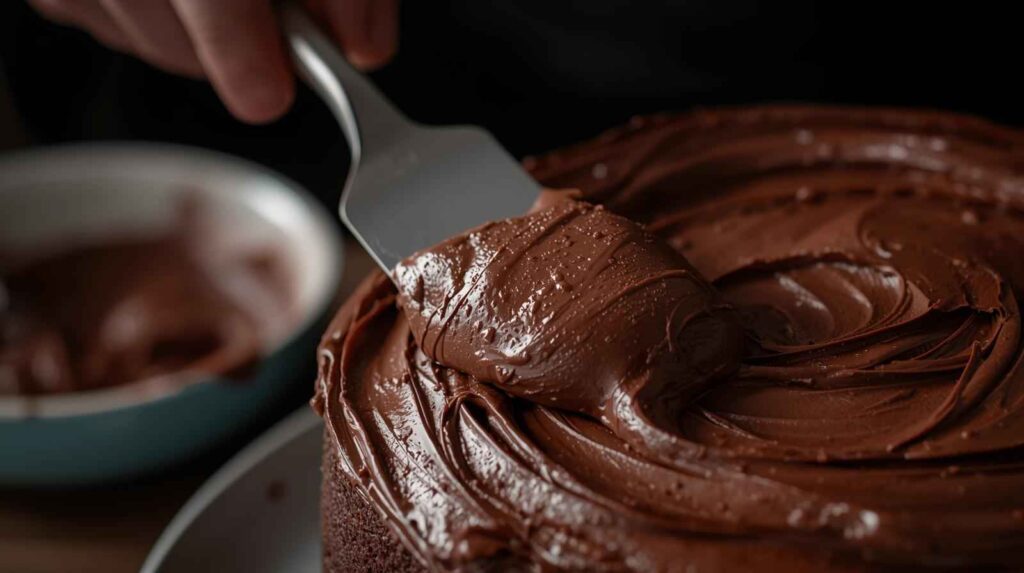 Frosting & Finishing Touches of Martha Stewart Chocolate Cake