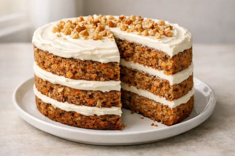 Homemade Costco Carrot Cake Recipe