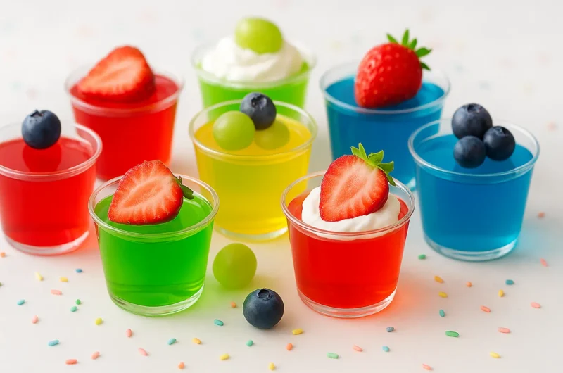 Non-Alcoholic Jello Cups Recipe