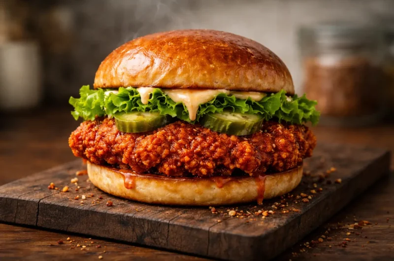 Spicy Chicken Burger