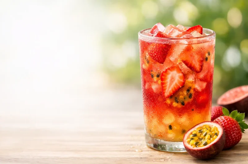 Copycat Sonic Strawberry Passion Fruit Refresher Recipe